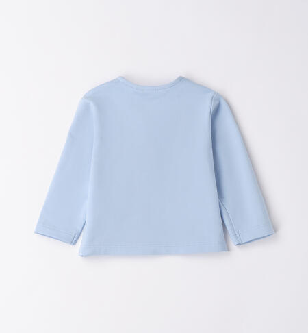 Newborn Baby Girl Sweatshirt ANGEL BLUE-3685