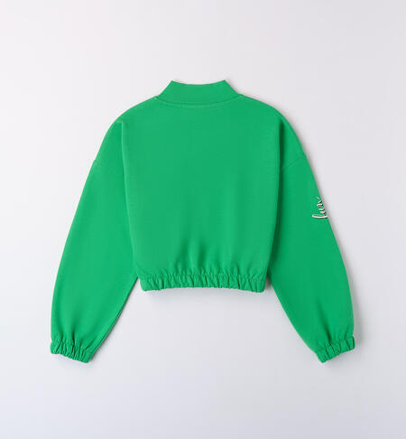 Sweatshirt for girl VERDE-5143