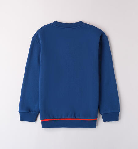 Sweatshirt for boy iDO GALAXY BLUE-3776