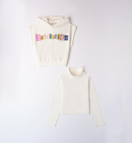 Girl sweatshirt two pieces PANNA-0112