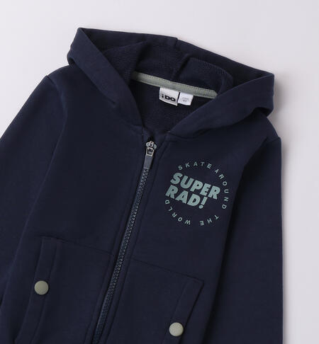 Sweatshirt zipper baby NAVY-3885