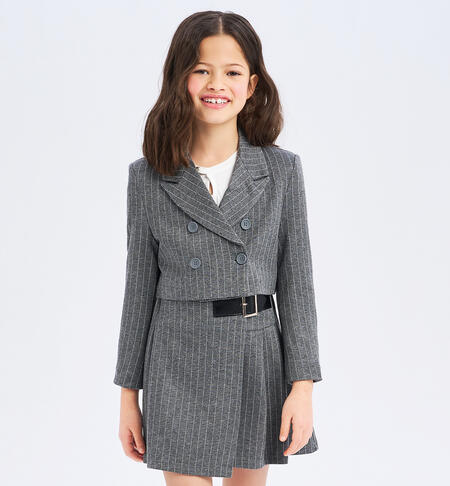 Elegant girl jacket GREY