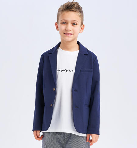 Elegant jacket boy NAVY-3885