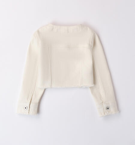 Girls' jacket with rhinestones PANNA-0112