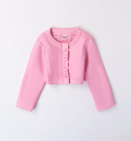 iDO elegant jacket for girls from 9 months to 8 years ROSA-2414