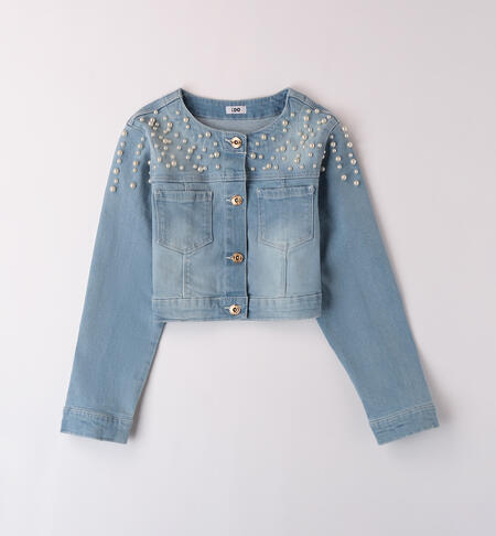 Girl's denim jacket LIGHT BLUE