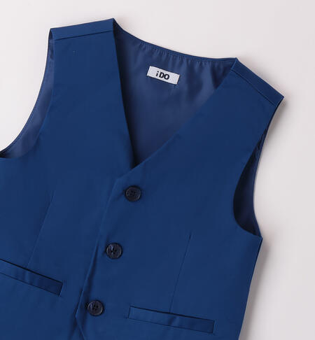 UNPADDED WAISTCOAT  BLU-3766