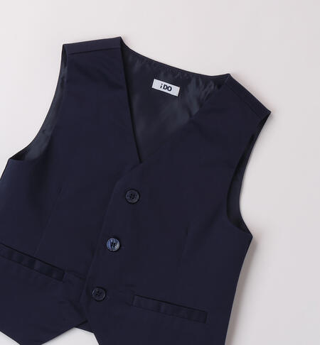 UNPADDED WAISTCOAT  NAVY-3854