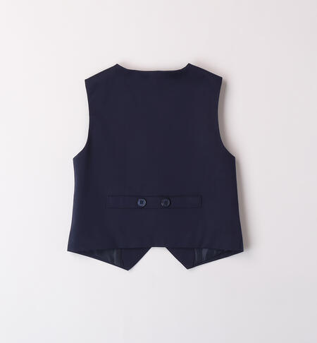 UNPADDED WAISTCOAT  NAVY-3854