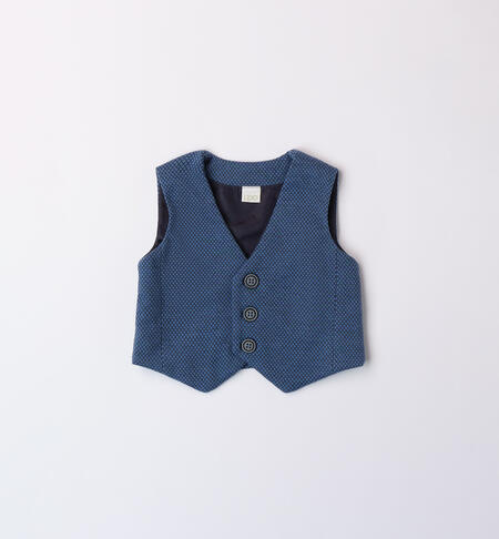 Elegant Baby Boy Vest BLUE