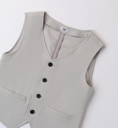 iDO boy's vest GRIGIO-3892