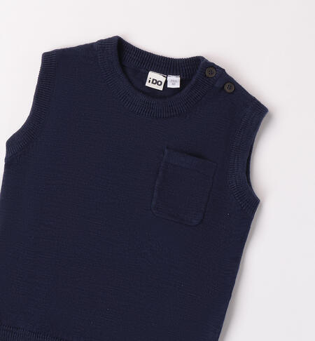 Gilet in tricot per bambino NAVY-3854