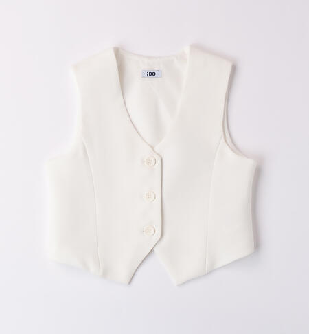 UNPADDED WAISTCOAT CREAM