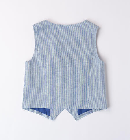 Striped boy's vest BLU-3766