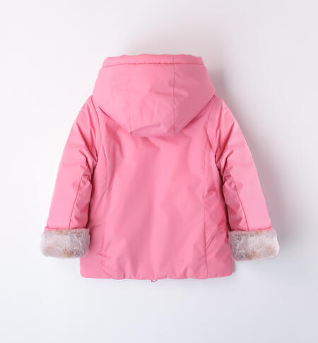 Girl's padded jacket FUCSIA-2425