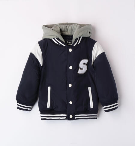 Giubbotto bambino con cappuccio 
 NAVY-3885