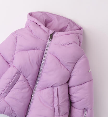 Girl's padded jacket LILAC-3323