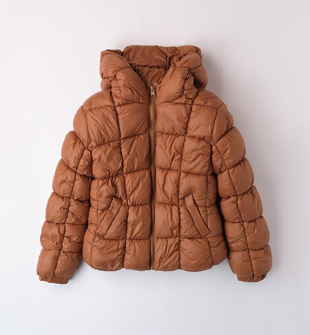 Padded jacket girl MARRONE-1217