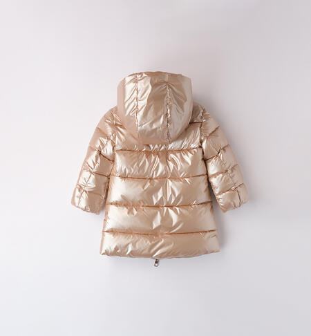 Long jacket little girl BEIGE-0941