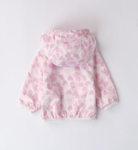 Newborn Baby Girl Jacket ECRU-ROSA-6BGA