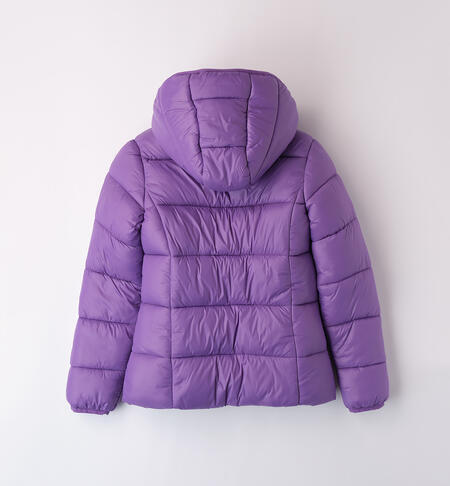 Girl's jacket with hood VIOLET-3341