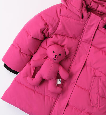 Girl's jacket with bear VERY BERRY-2447