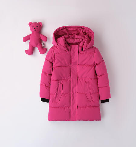 Girl's jacket with bear VERY BERRY-2447