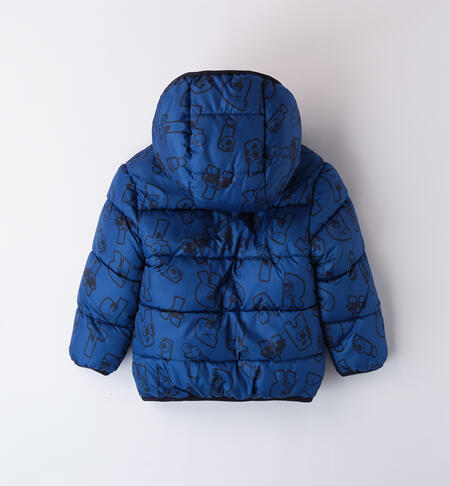 Reversible jacket for boy ROYAL-BLU-6ASE