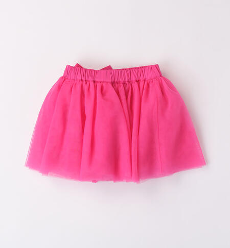 Gonna in tulle per bambina  FUXIA-2445