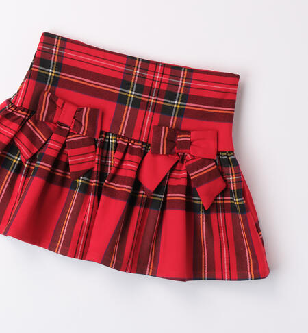 Girl's Christmas skirt ROSSO-2253