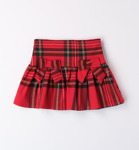 Girl's Christmas skirt ROSSO-2253