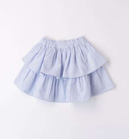 Blue skirt for girls AZZURRO-3664