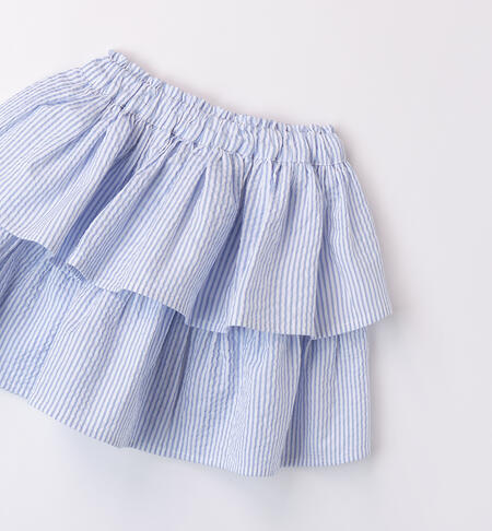 Blue skirt for girls AZZURRO-3664