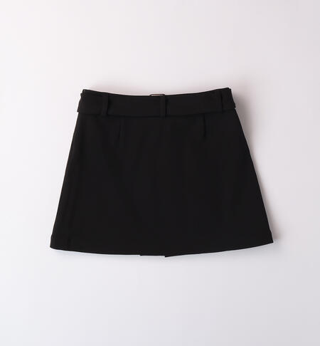 Pleated skirt girl NERO-0658