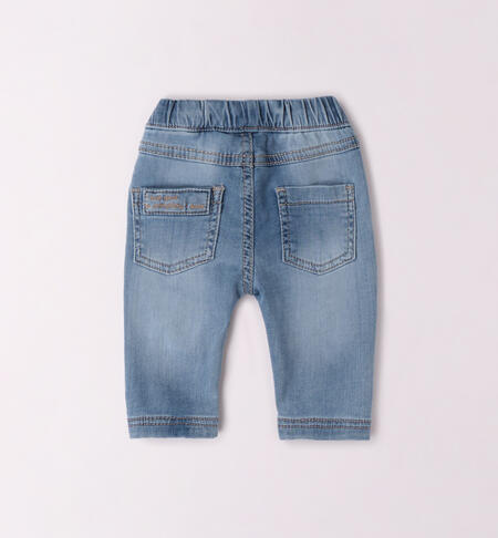 Newborn Baby Jeans BLU CHIARO LAVATO-7310