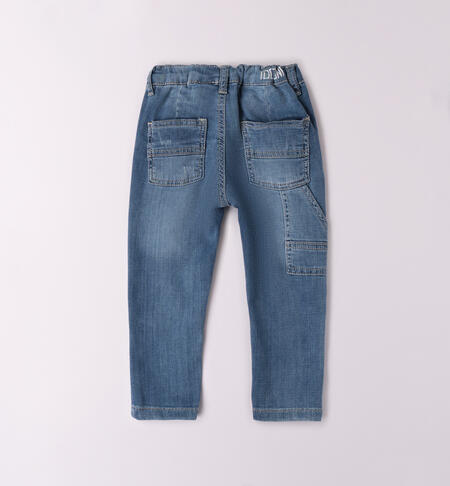 Jeans da bambino STONE WASHED CHIARO-7400