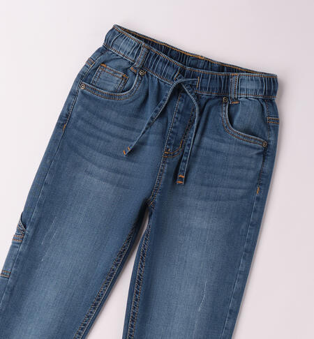 Jeans da ragazzo iDO STONE WASHED CHIARO-7400