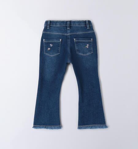 Jeans iDO bambina STONE WASHED CHIARO-7400