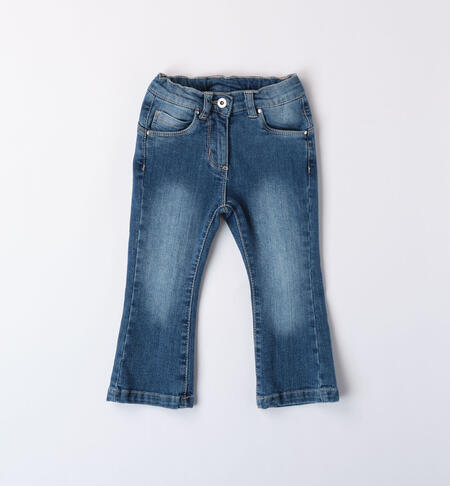 Jeans larghi bambina 