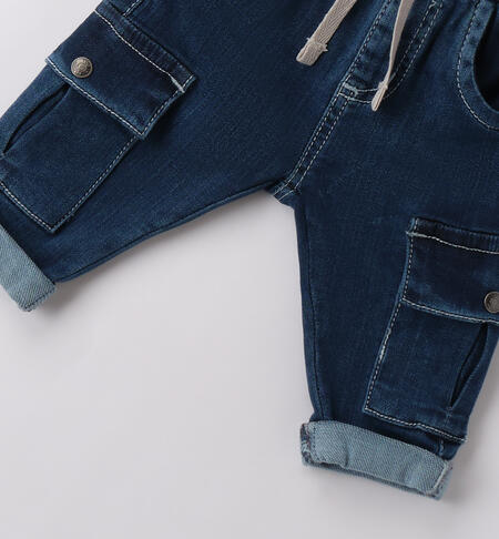 iDO Newborn Jeans STONE WASHED-7450