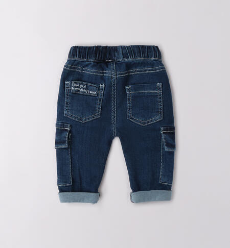 iDO Newborn Jeans STONE WASHED-7450