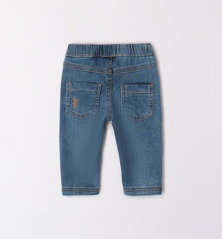 Boys' jeans STONE WASHED CHIARO-7400