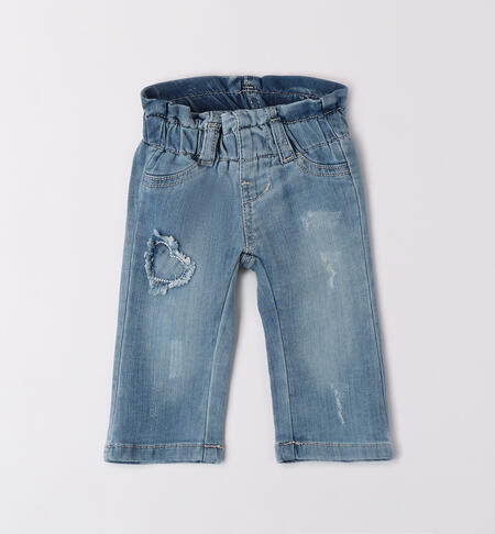 Jeans per neonata
 STONE BLEACH-7350