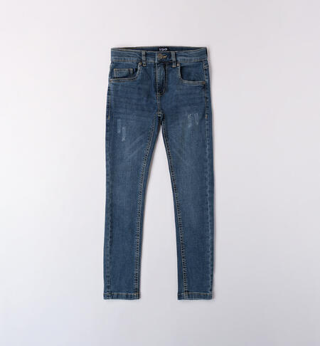 Jeans skinny ragazzo STONE WASHED-7450