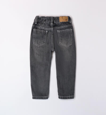 Jeans strappati bambino GRIGIO SCURO-7993