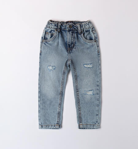 Jeans strappati bambino BLU