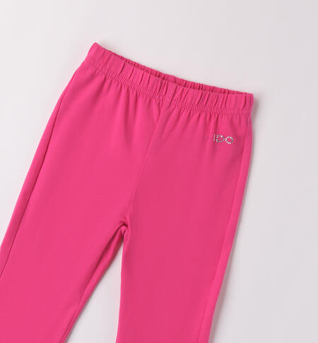 Leggings da bambina FUXIA-2445