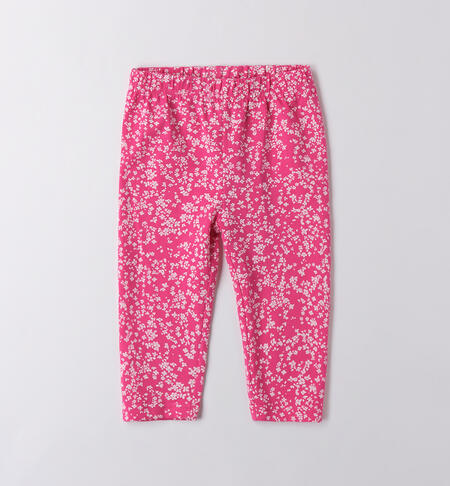 Leggings iDO da bambina FUCSIA