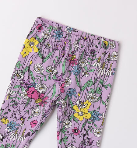 Leggings per bambina LILLA-MULTICOLOR-6APG