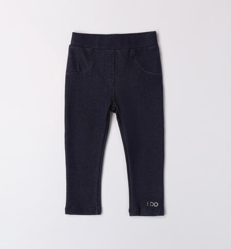 Leggings for baby girl NAVY-3854